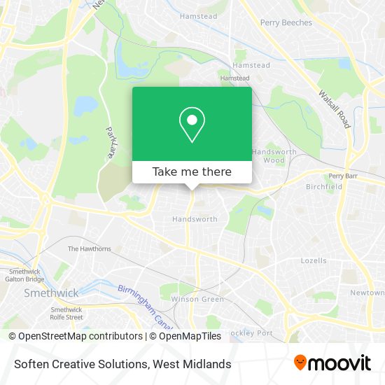 Soften Creative Solutions map