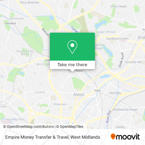 Empire Money Transfer & Travel map