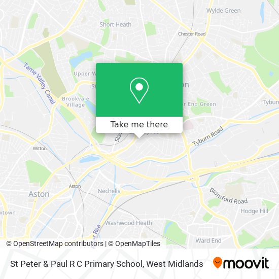 St Peter & Paul R C Primary School map