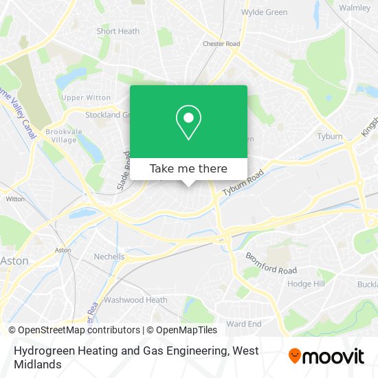 Hydrogreen Heating and Gas Engineering map
