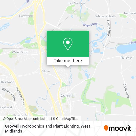 Growell Hydroponics and Plant Lighting map