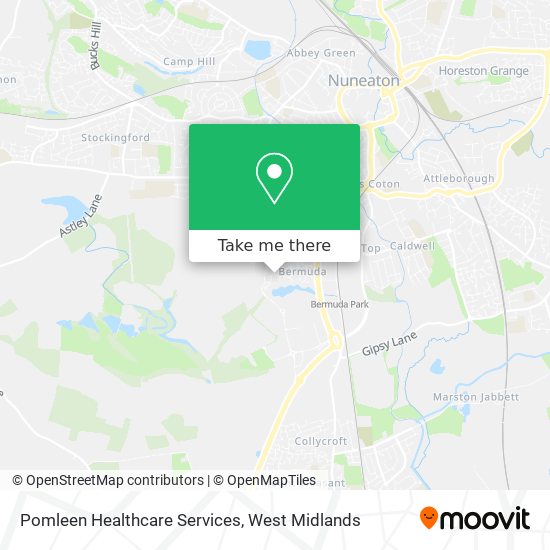 Pomleen Healthcare Services map