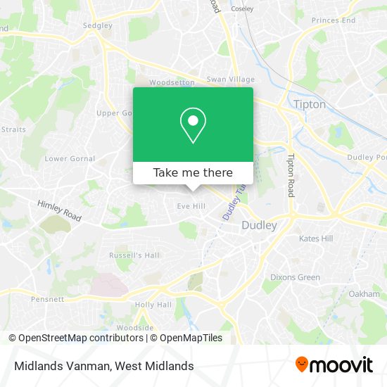 Midlands Vanman map