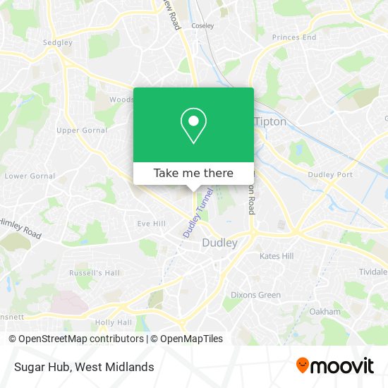 Sugar Hub map
