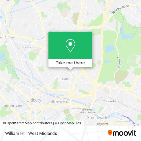 William Hill map
