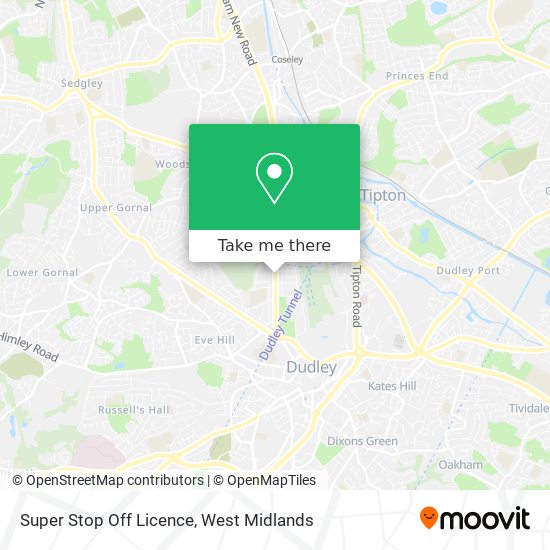 Super Stop Off Licence map