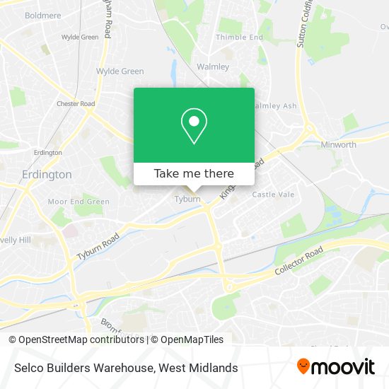 Selco Builders Warehouse map