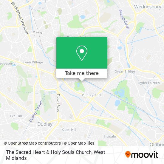 The Sacred Heart & Holy Souls Church map