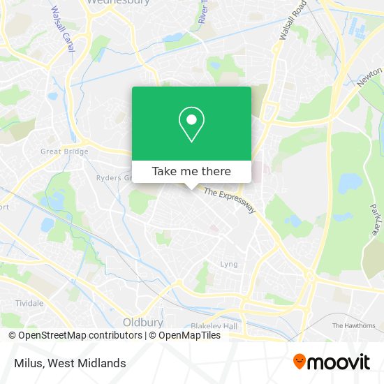 Milus map