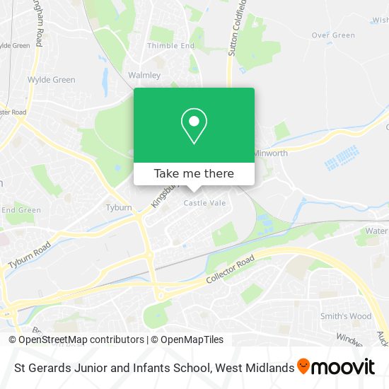 St Gerards Junior and Infants School map