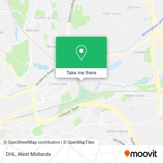 DHL map