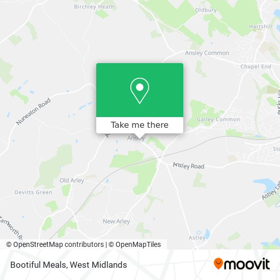 Bootiful Meals map