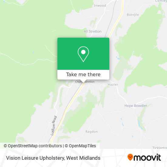 Vision Leisure Upholstery map