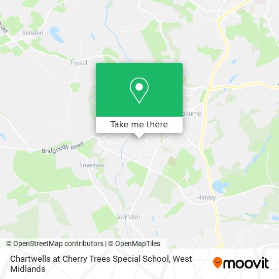 Chartwells at Cherry Trees Special School map