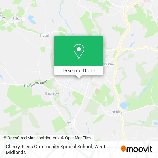 Cherry Trees Community Special School map