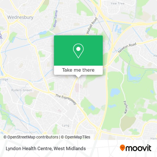 Lyndon Health Centre map