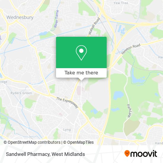 Sandwell Pharmacy map