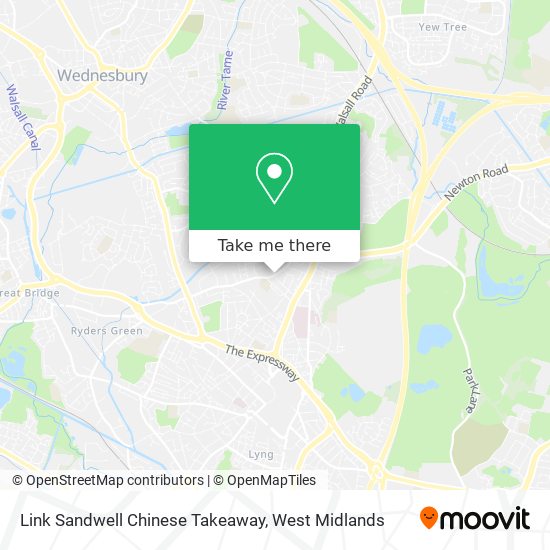 Link Sandwell Chinese Takeaway map