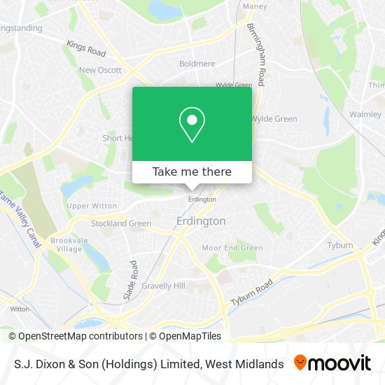 S.J. Dixon & Son (Holdings) Limited map