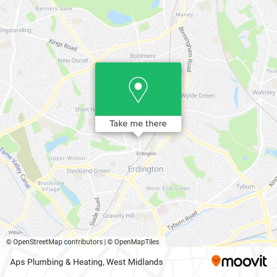 Aps Plumbing & Heating map