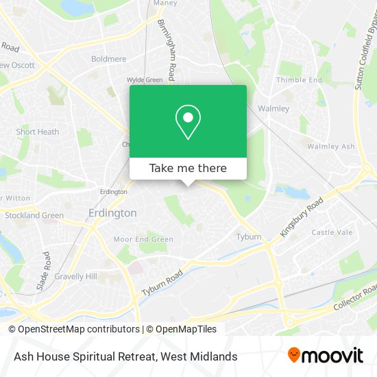 Ash House Spiritual Retreat map