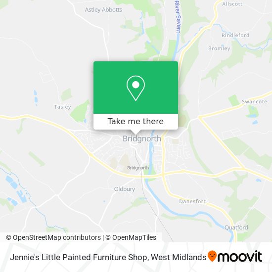 Jennie's Little Painted Furniture Shop map