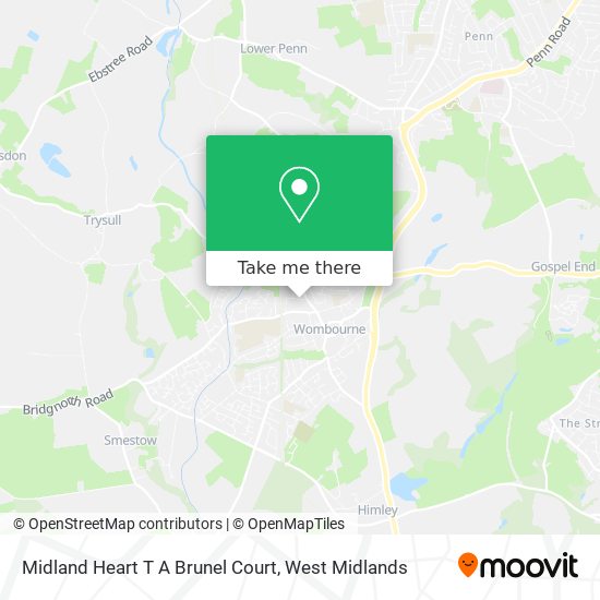 Midland Heart T A Brunel Court map