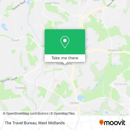The Travel Bureau map