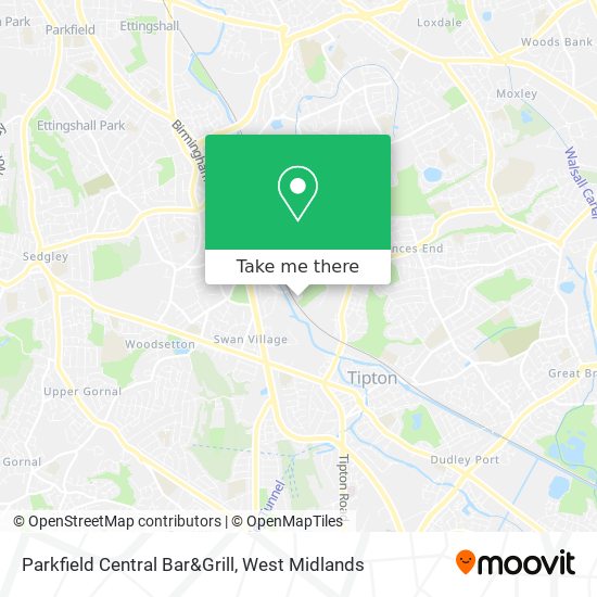 Parkfield Central Bar&Grill map