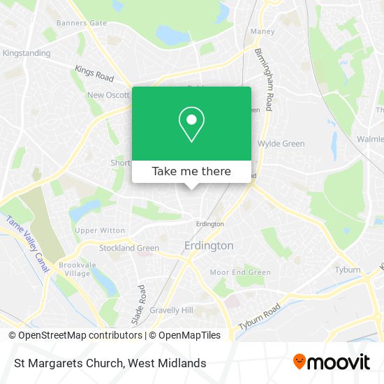 St Margarets Church map