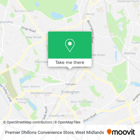 Premier Dhillons Convenience Store map