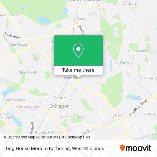 Dog House Modern Barbering map