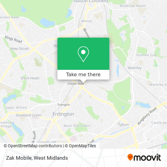 Zak Mobile map