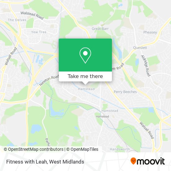 Fitness with Leah map