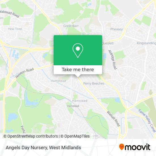 Angels Day Nursery map