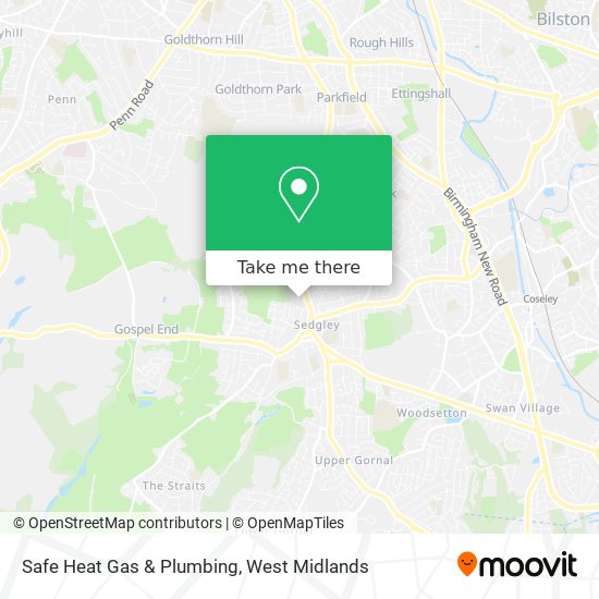 Safe Heat Gas & Plumbing map