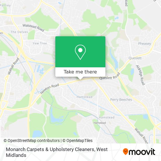 Monarch Carpets & Upholstery Cleaners map