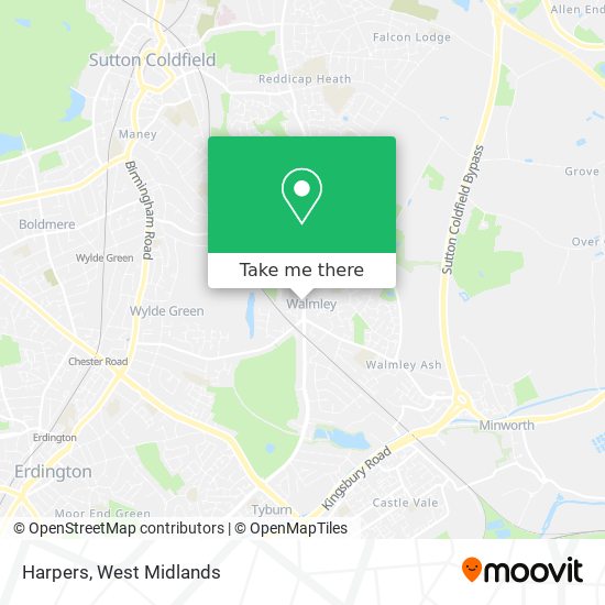 Harpers map