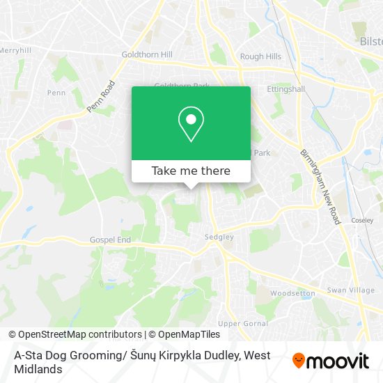 A-Sta Dog Grooming/ Šunų Kirpykla Dudley map