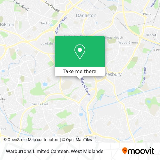 Warburtons Limited Canteen map