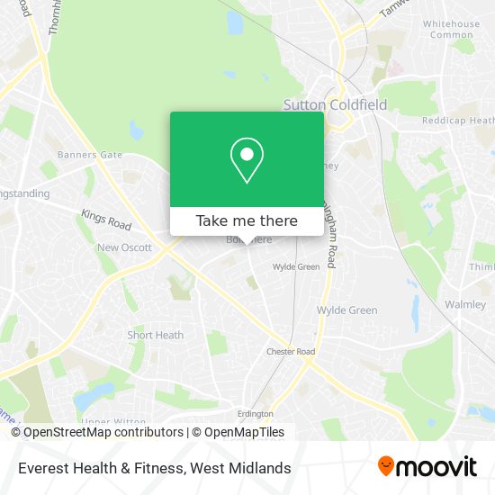 Everest Health & Fitness map