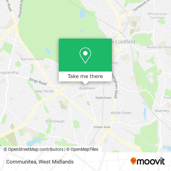 Communitea map