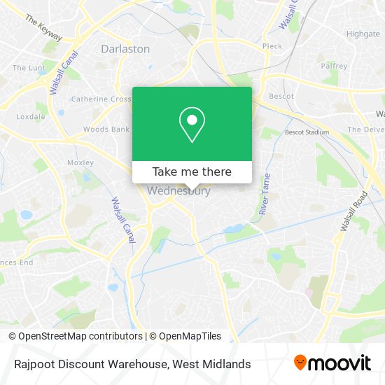 Rajpoot Discount Warehouse map