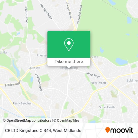 CR LTD Kingstand C B44 map