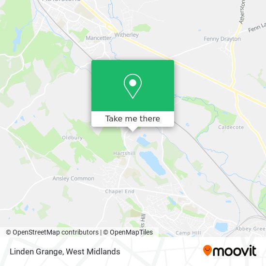 Linden Grange map