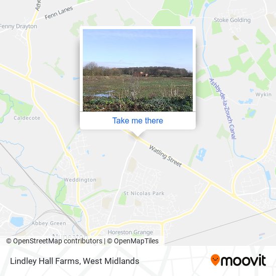 Lindley Hall Farms map