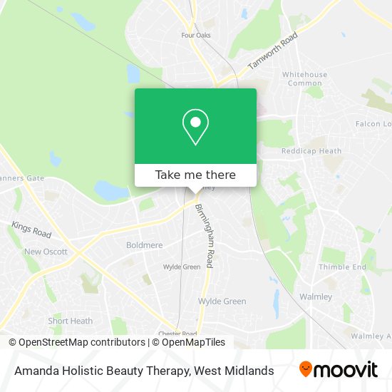 Amanda Holistic Beauty Therapy map