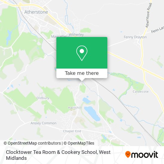 Clocktower Tea Room & Cookery School map