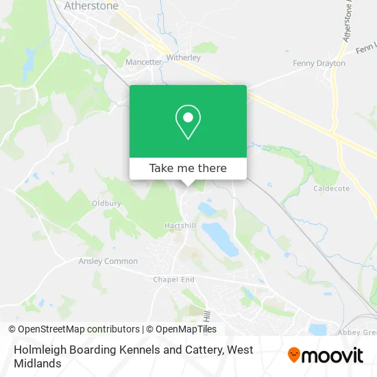 Holmleigh Boarding Kennels and Cattery map