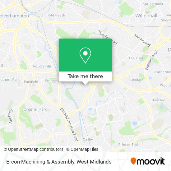 Ercon Machining & Assembly map